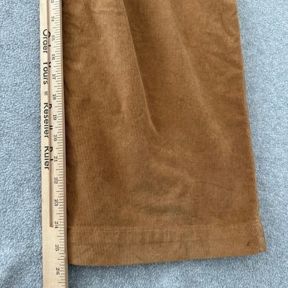 Patagonia Overalls Womens 10 Stand Up Corduroy Coriander Brown Cropped 56645 NEW